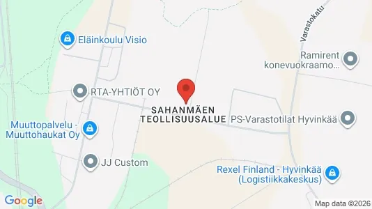 Gewerbeflächen zur Miete i Hyvinkää – Foto von Google Street View