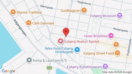 Lokaler til leie i Esbjerg – Bilde fra Google Street View