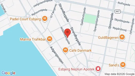 Gewerbeflächen zur Miete i Esbjerg – Foto von Google Street View