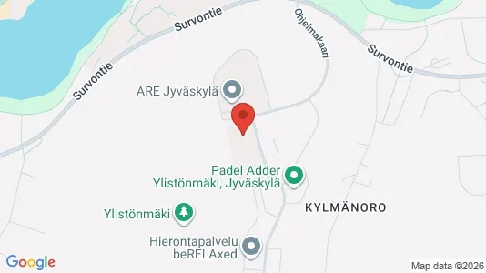 Gewerbeflächen zur Miete i Jyväskylä – Foto von Google Street View