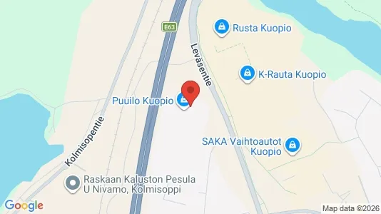 Commercial properties for rent i Kuopio - Photo from Google Street View