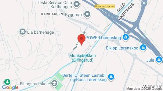 Office spaces for rent i Oslo Alna - kort over placeringen