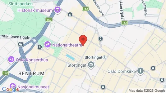Büros zur Miete i Oslo Sentrum – Foto von Google Street View