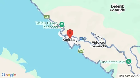 Büros zur Miete i Karlobag – Foto von Google Street View