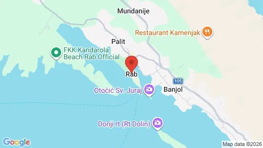 Espacios de oficina En alquiler i Rab - Foto de Google Street View