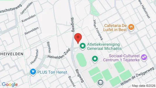Kontorlokaler til leje i Best - Foto fra Google Street View