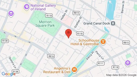 Toimistotilat Vuokrattavana i Dublin 2 - Kuva Google Street Viewstä