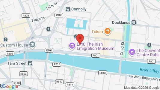 Gewerbeflächen zur Miete i Dublin 1 – Foto von Google Street View