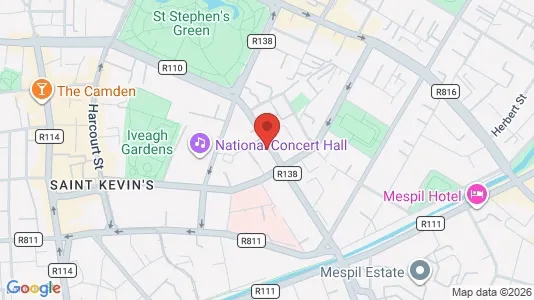 Nieruchomości komercyjne Do wynajęcia i Dublin 2 - kort over placeringen