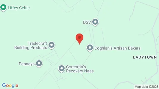 Gewerbeflächen zur Miete i Kildare - kort over placeringen