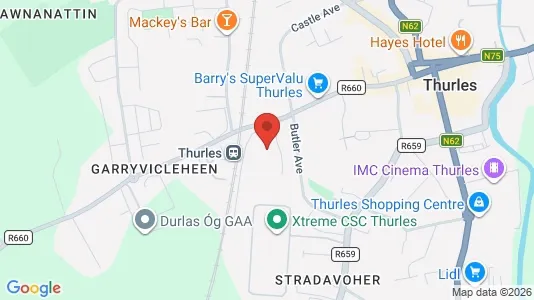 Lokaler til leje i Tipperary - kort over placeringen