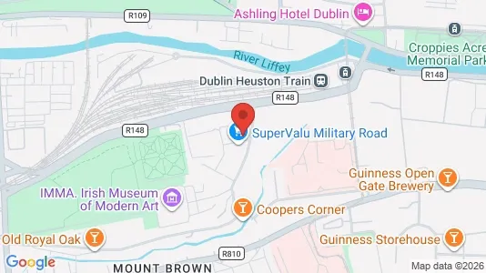 Gewerbeflächen zur Miete i Dublin 8 – Foto von Google Street View