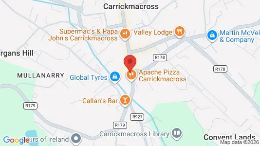 Gewerbeflächen zur Miete i Monaghan – Foto von Google Street View