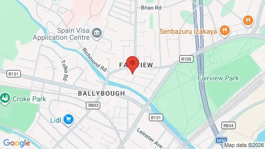 Nieruchomości komercyjne Do wynajęcia i Dublin 3 - kort over placeringen
