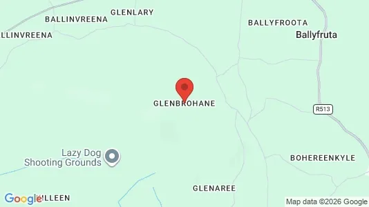 Restauranter til leie i Glenbrohane - kort over placeringen