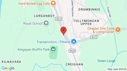 Gewerbeflächen zur Miete i Cavan – Foto von Google Street View