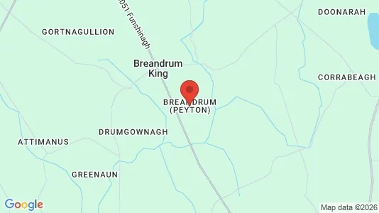 Lokaler til leie i Breandrum - kort over placeringen
