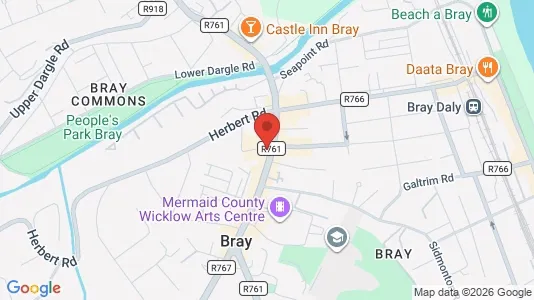 Nieruchomości komercyjne Do wynajęcia i Wicklow - kort over placeringen