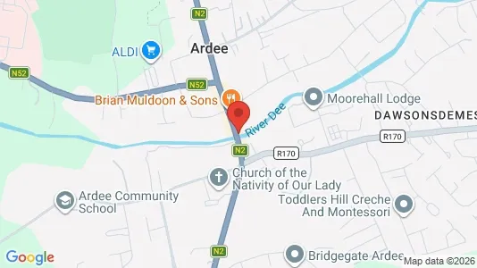 Gewerbeflächen zur Miete i Ardee – Foto von Google Street View