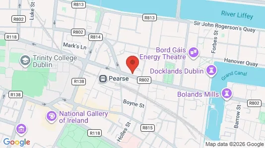 Gewerbeflächen zur Miete i Dublin 2 – Foto von Google Street View