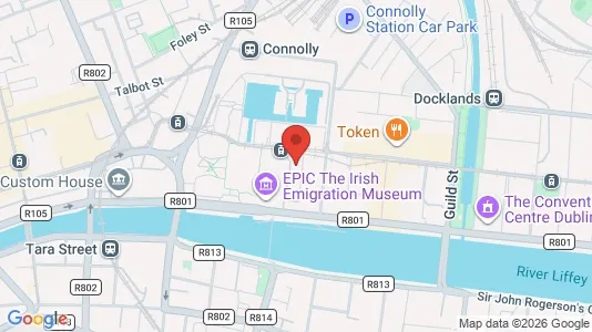Gewerbeflächen zur Miete i Dublin 1 – Foto von Google Street View