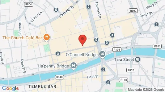 Gewerbeflächen zur Miete i Dublin 1 – Foto von Google Street View