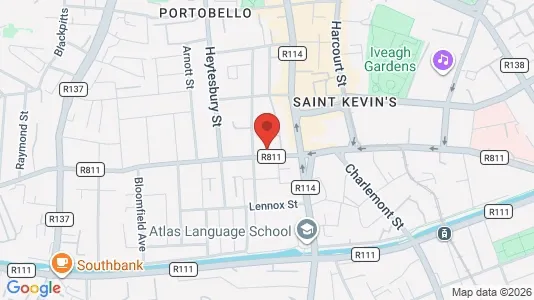 Nieruchomości komercyjne Do wynajęcia i Dublin 8 - kort over placeringen