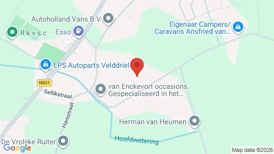Commercial properties for sale i Maasdriel - kort over placeringen
