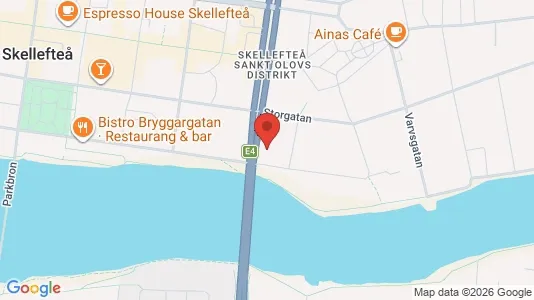 Kontorlokaler til leje i Skellefteå - Foto fra Google Street View
