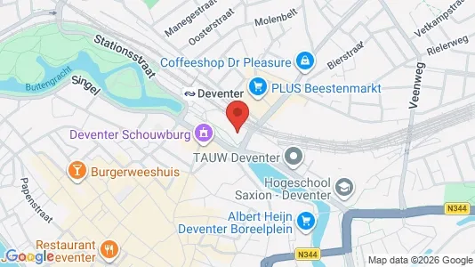 Kontorlokaler til leje i Deventer - Foto fra Google Street View