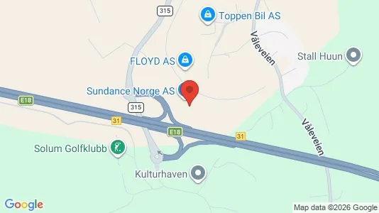 Lokale biurowe Do wynajęcia i Holmestrand - kort over placeringen