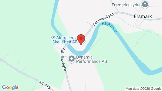 Kontorlokaler til leje i Skellefteå - Foto fra Google Street View