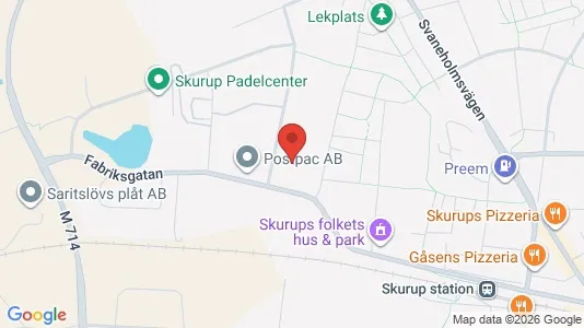 Lager zur Miete i Skurup – Foto von Google Street View