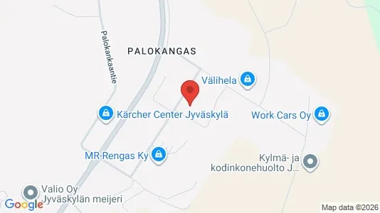 Office spaces for rent i Jyväskylä - kort over placeringen