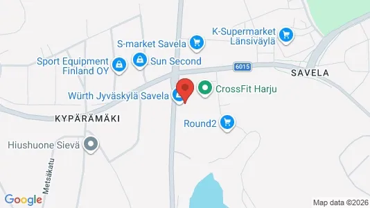 Office spaces for rent i Jyväskylä - kort over placeringen