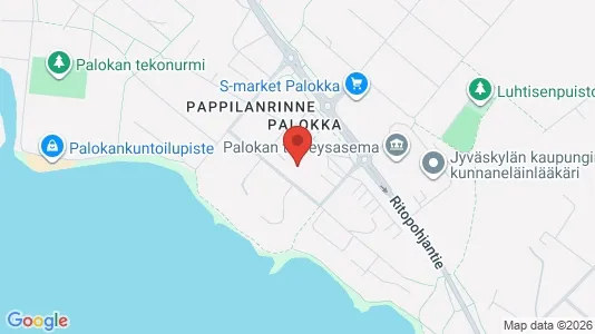 Gewerbeflächen zur Miete i Jyväskylä – Foto von Google Street View