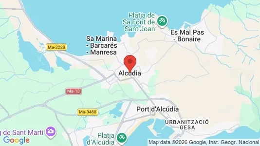 Gewerbeflächen zum Kauf i Alcúdia – Foto von Google Street View