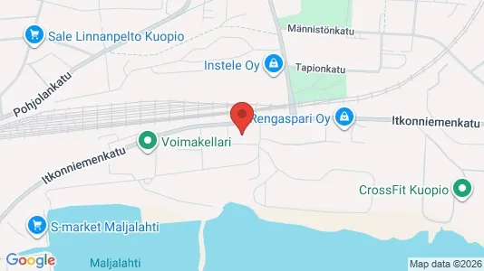 Lokale biurowe Do wynajęcia i Kuopio - kort over placeringen