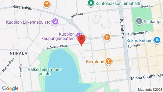 Lokaler til leie i Kuopio – Bilde fra Google Street View