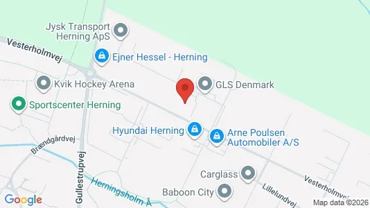 Lager zum Kauf i Herning – Foto von Google Street View