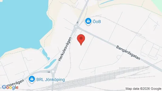 Propiedades comerciales En alquiler i Jönköping - kort over placeringen