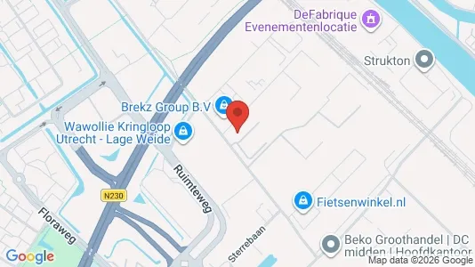 Toimistotilat Vuokrattavana i Utrecht West - kort over placeringen