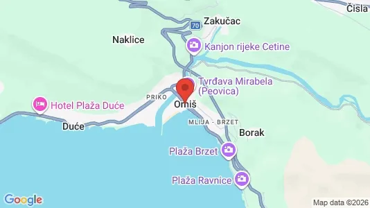 Office spaces for rent i Omiš - Photo from Google Street View