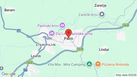 Kontorlokaler til leje i Pazin - Foto fra Google Street View