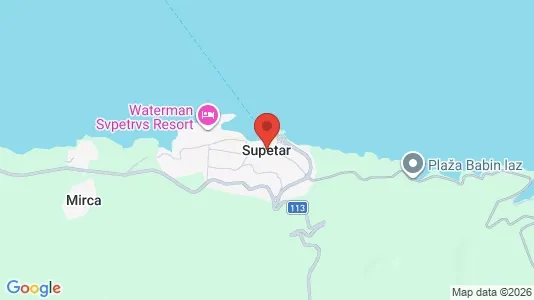 Kontorer til leie i Supetar – Bilde fra Google Street View