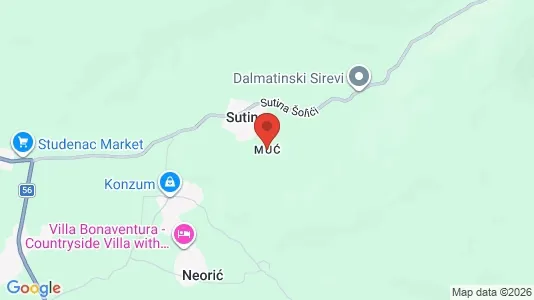 Kontorlokaler til leje i Muć - Foto fra Google Street View