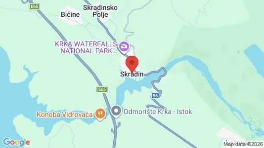 Büros zur Miete i Skradin – Foto von Google Street View