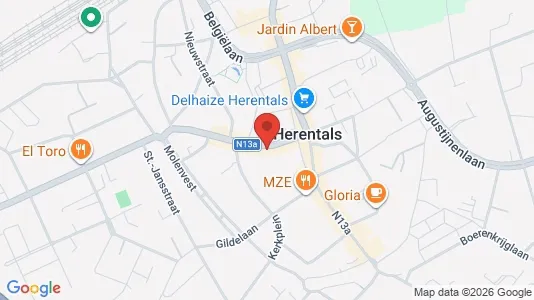 Lokaler til salgs i Herentals – Bilde fra Google Street View