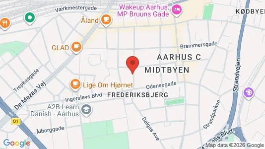 Kontorer til leie i Aarhus C – Bilde fra Google Street View