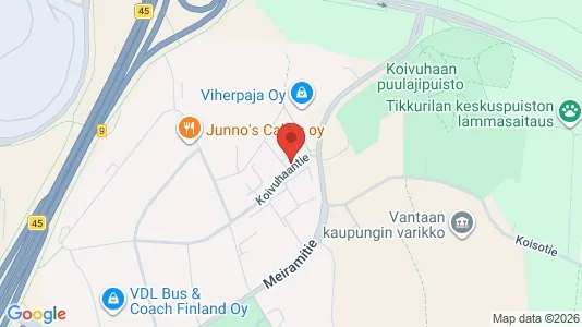 Industrial properties for rent i Vantaa - Photo from Google Street View